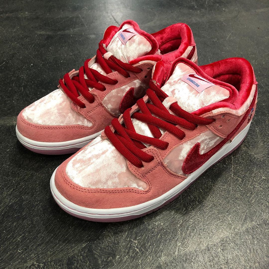 Here's the scoop on StrangeLove Skateboards x Nike SB Dunk Low