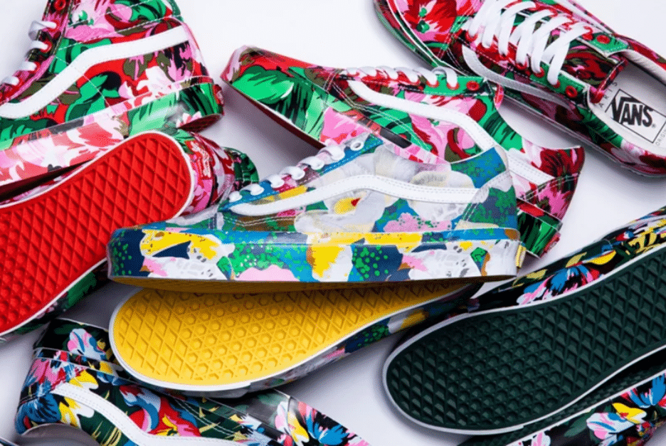 Kenzo partners with Vans for new collection of floral print