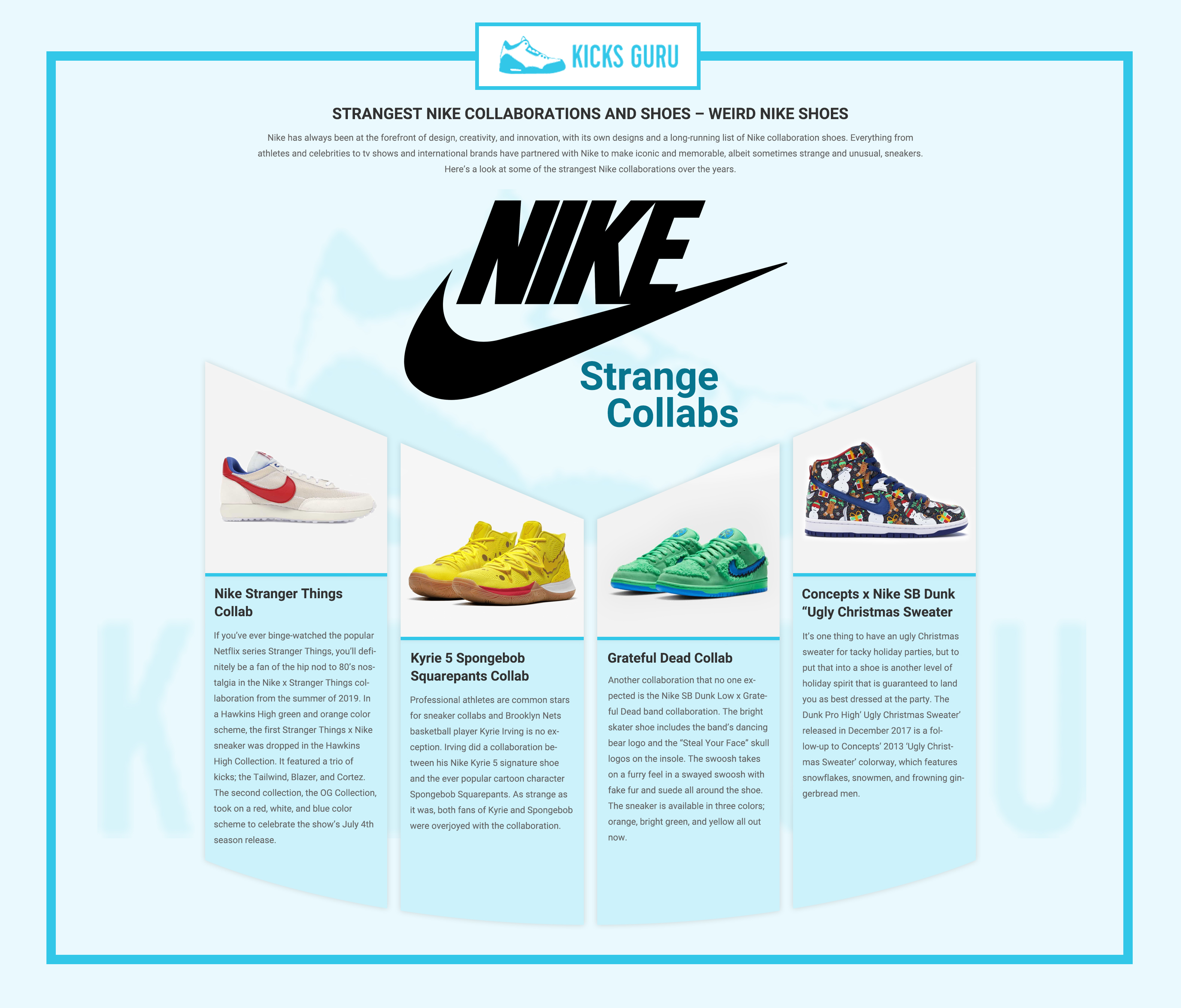Strangest Nike Collaborations and Shoes &#8211; Weird Nike Shoes