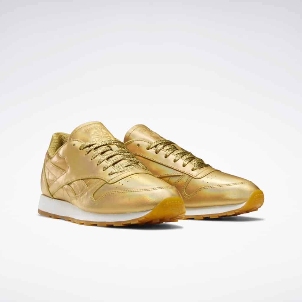 The Wonder Woman 1984 x Reebok Classic Leather in Gold