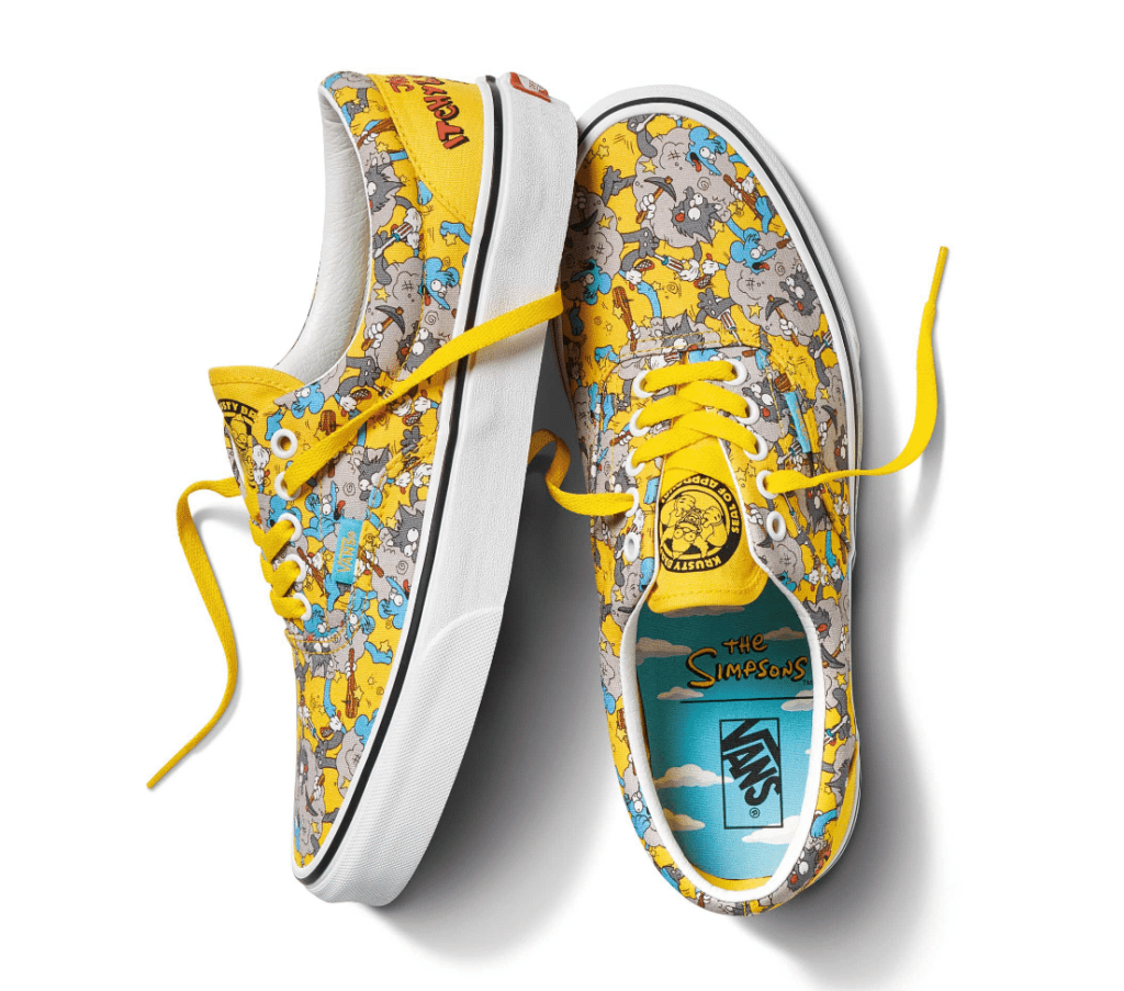 Simpsons Vans &#8211; Details on the Simpsons Vans Shoes