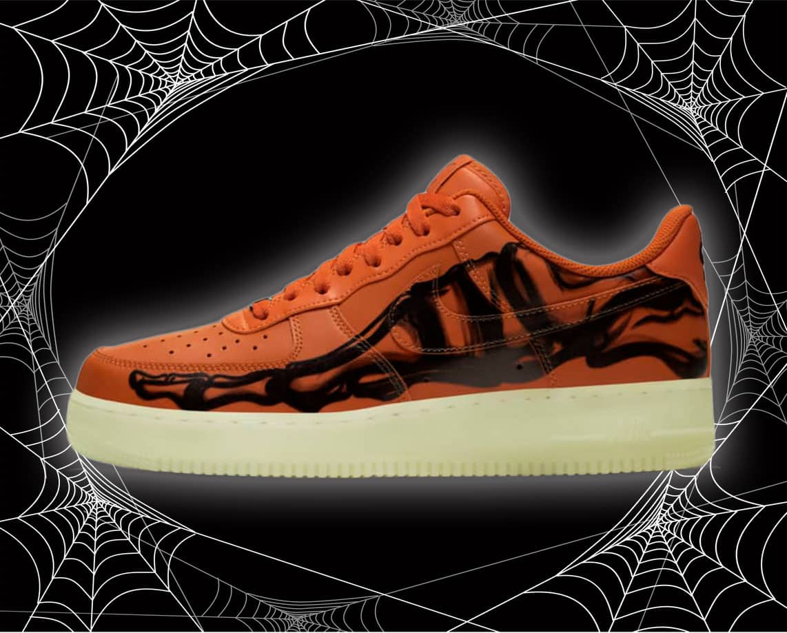 You Can Still Buy The Nike Air Force 1 “Orange Skeleton”