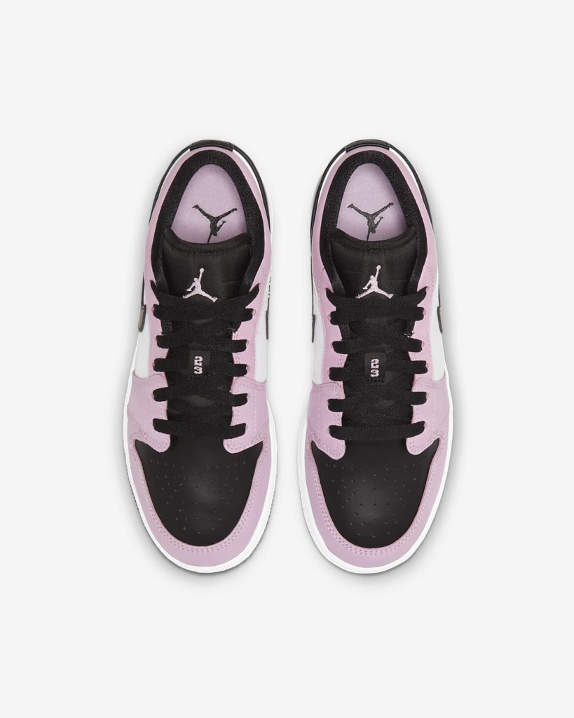 The New Air Jordan 1 Low GS: “Light Arctic Pink” 
