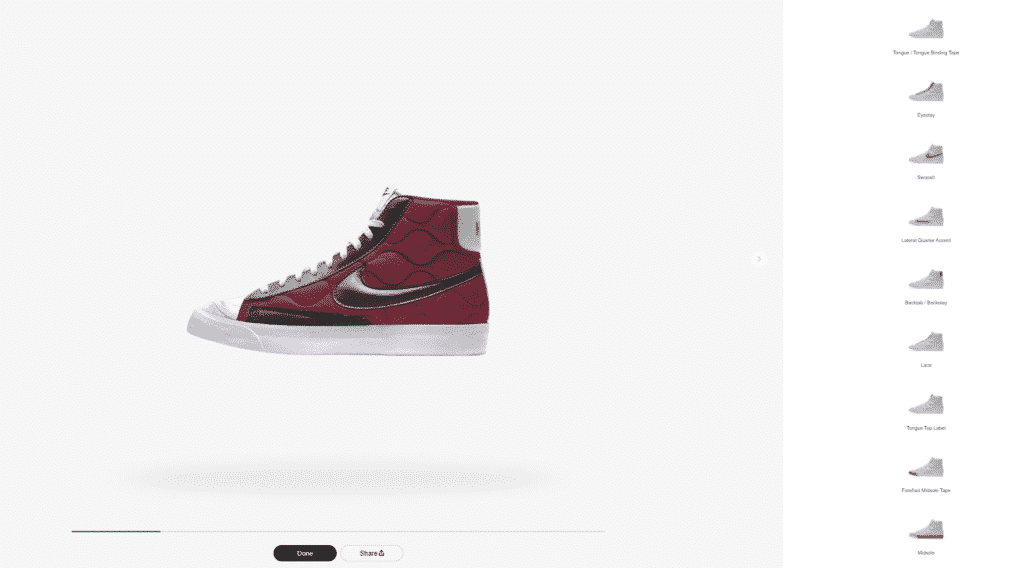 Nike Adds Recycled Panels to the New Customizable Blazer Mid Vintage ‘77 3M™ By You