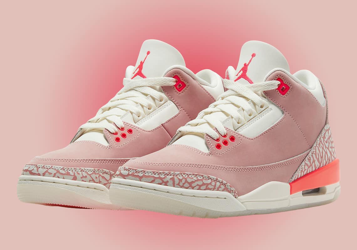 Women&#8217;s Exclusive- Air Jordan 3 &#8220;Rust Pink&#8221;