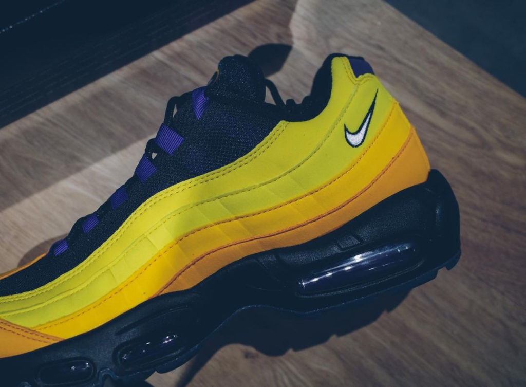 Lebron james puts his spin on the AIR MAX 95